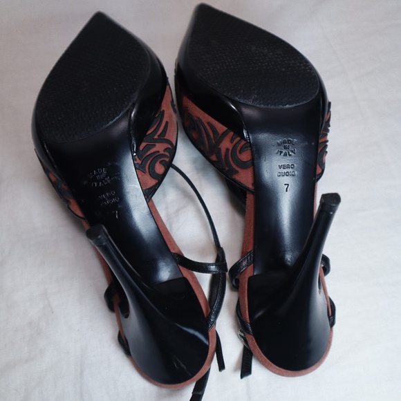 Vintage Casadei leather pointed toe heel - Picture 7 of 7